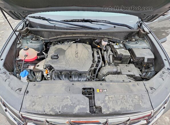 5NMJE3AE5NH087435 2022 HYUNDAI TUCSON Gray ძრავის განყოფილების ხედი