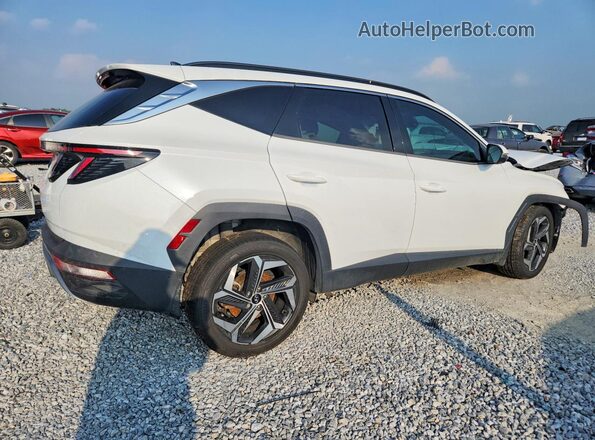 5NMJE3AE7NH051911 2022 HYUNDAI TUCSON White Tył prawy