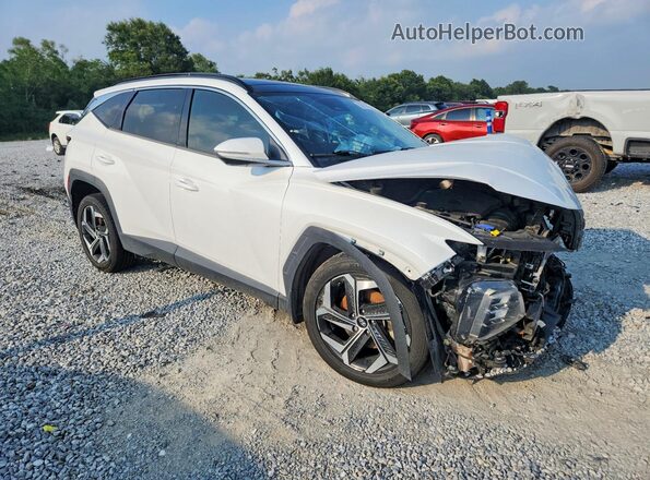 5NMJE3AE7NH051911 2022 HYUNDAI TUCSON White Przód prawy