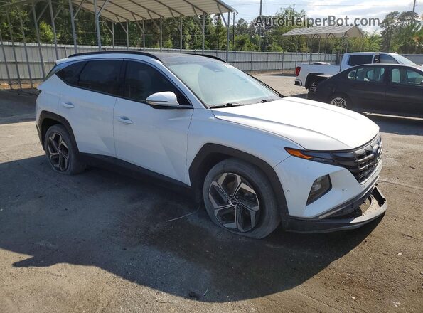 5NMJE3AE7NH159459 2022 HYUNDAI TUCSON White Առջևի աջ