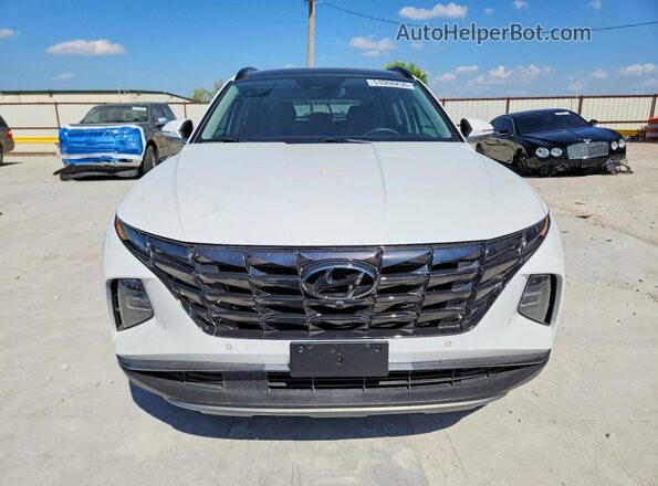 5NMJE3AE9PH209877 2023 HYUNDAI TUCSON White Դիմացի տեսք