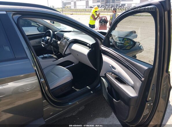 5NMJE3AEXNH152778 2022 HYUNDAI TUCSON Gray Вид салону спереду