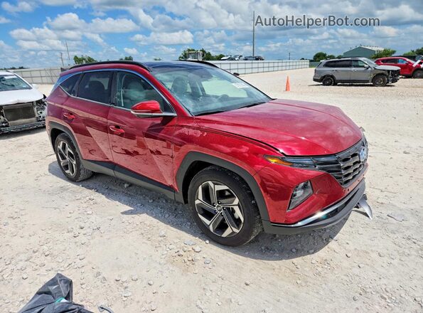5NMJE3DEXRH408127 2024 HYUNDAI TUCSON Red Передня права чверть