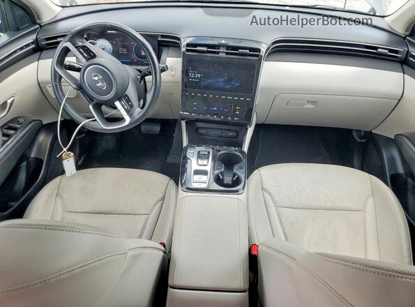 5NMJECAE0NH150652 2022 HYUNDAI TUCSON Charcoal Вид панелі приладів