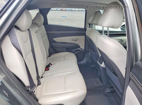 5NMJECAE0NH150652 2022 HYUNDAI TUCSON Charcoal Вид задньої частини салону