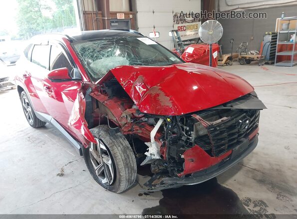 5NMJECAE0NH153308 2022 HYUNDAI TUCSON Red Widok z przodu