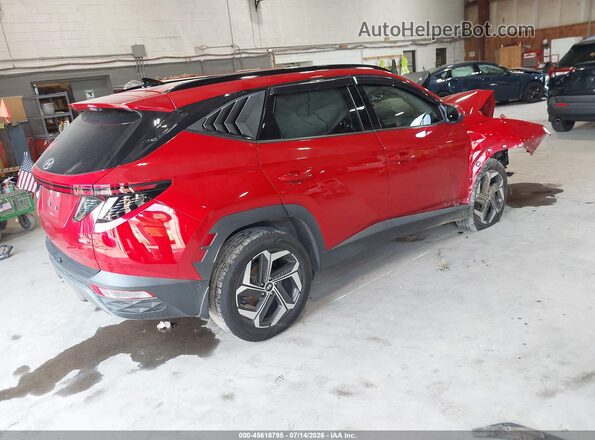 5NMJECAE0NH153308 2022 HYUNDAI TUCSON Red Tył prawy