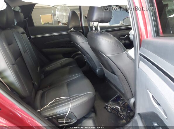 5NMJECAE0NH153308 2022 HYUNDAI TUCSON Red Widok naklejki z numerem VIN