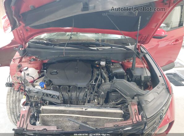 5NMJECAE0NH153308 2022 HYUNDAI TUCSON Red Widok z tyłu