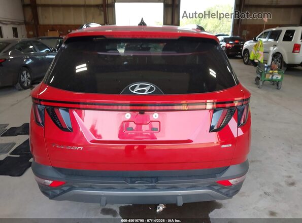 5NMJECAE0NH153308 2022 HYUNDAI TUCSON Red 