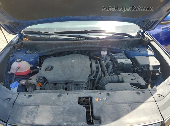 5NMJECAE0PH182004 2023 HYUNDAI TUCSON Синий Вид подкапотного пространства
