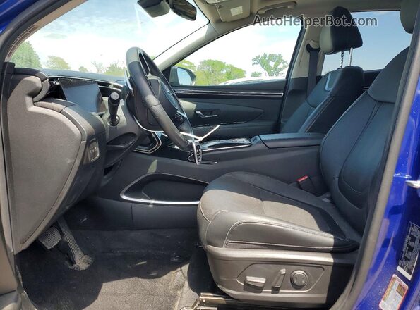 5NMJECAE0PH182004 2023 HYUNDAI TUCSON Синий Вид салона спереди
