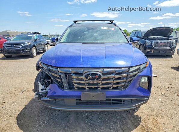5NMJECAE0PH182004 2023 HYUNDAI TUCSON Синий Вид спереди