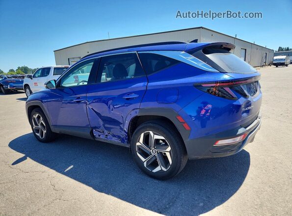 5NMJECAE0PH229614 2023 HYUNDAI TUCSON Blue Задня ліва чверть