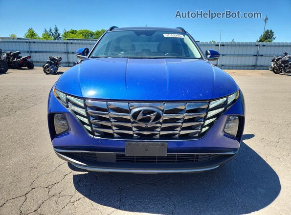 5NMJECAE0PH229614 2023 HYUNDAI TUCSON Blue Вид спереду