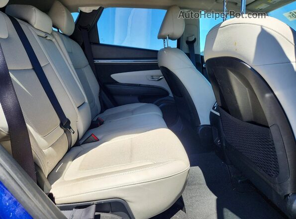 5NMJECAE0PH229614 2023 HYUNDAI TUCSON Blue Вид задніх сидінь