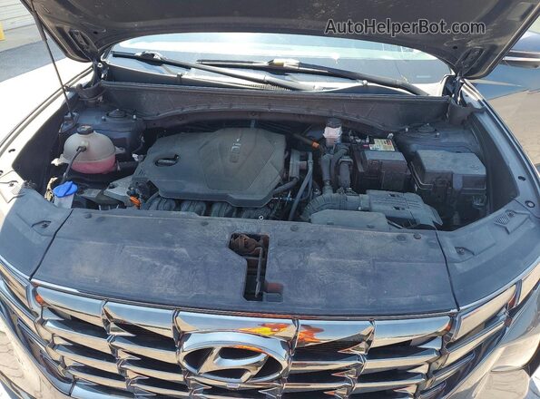 5NMJECAE1NH119796 2022 HYUNDAI TUCSON Черный Вид подкапотного пространства
