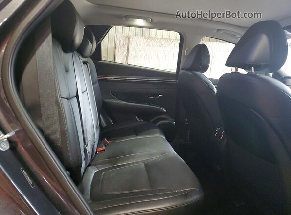 5NMJECAE1NH119796 2022 HYUNDAI TUCSON Черный Вид задней части салона