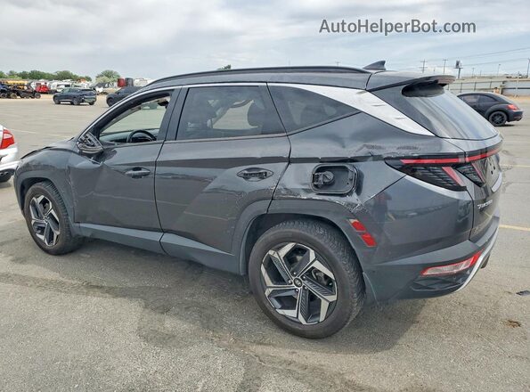 5NMJECAE2NH039973 2022 HYUNDAI TUCSON Charcoal Trasero izquierdo