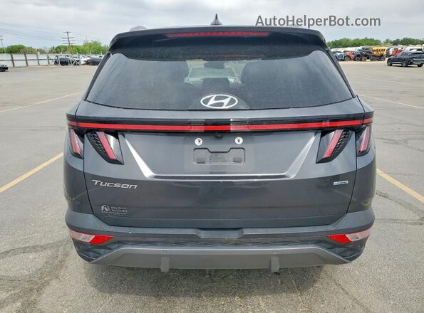 5NMJECAE2NH039973 2022 HYUNDAI TUCSON Charcoal Vista trasera