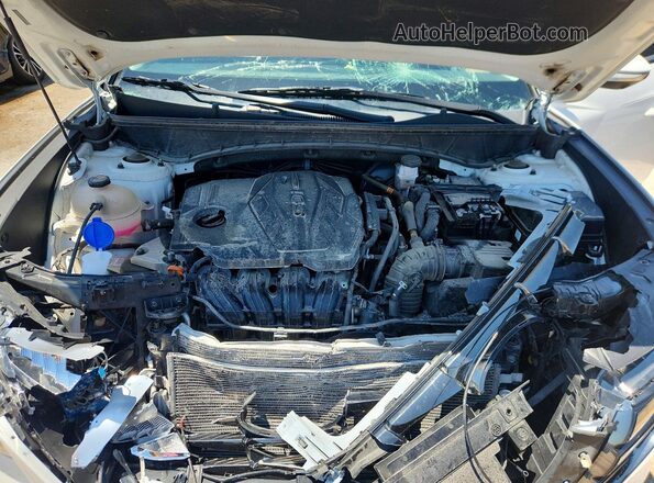5NMJECAE2NH152810 2022 HYUNDAI TUCSON White უკანა სალონის ხედი
