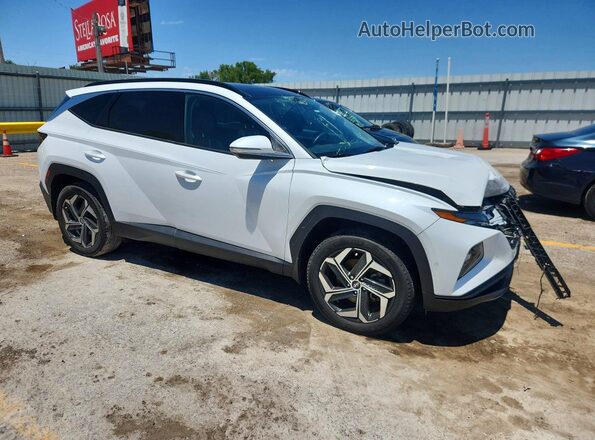 5NMJECAE2NH152810 2022 HYUNDAI TUCSON White წინა მარჯვენა