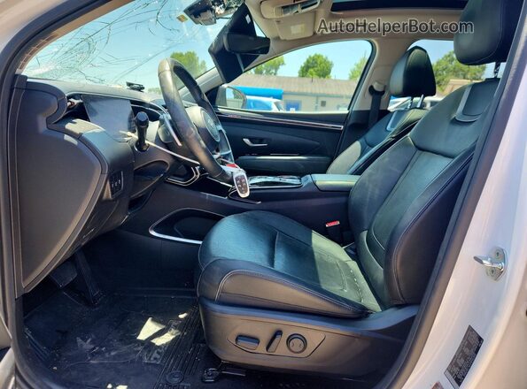 5NMJECAE2NH152810 2022 HYUNDAI TUCSON White წინა სალონის ხედი