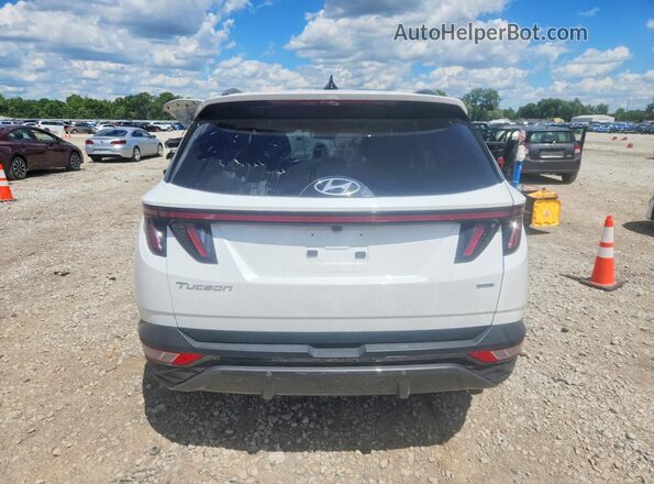 5NMJECAE2PH249573 2023 HYUNDAI TUCSON White უკანა ხედი