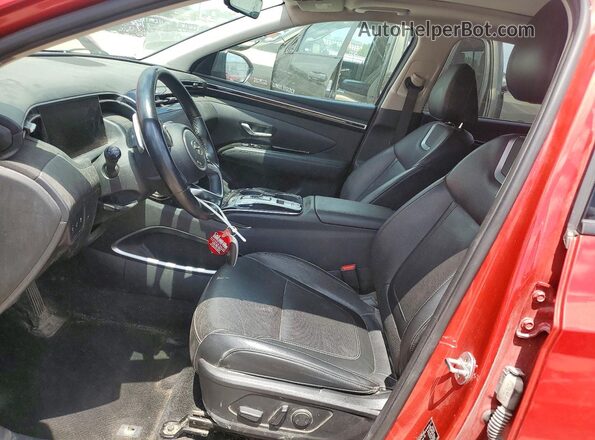 5NMJECAE3PH173135 2023 HYUNDAI TUCSON Red წინა სალონის ხედი