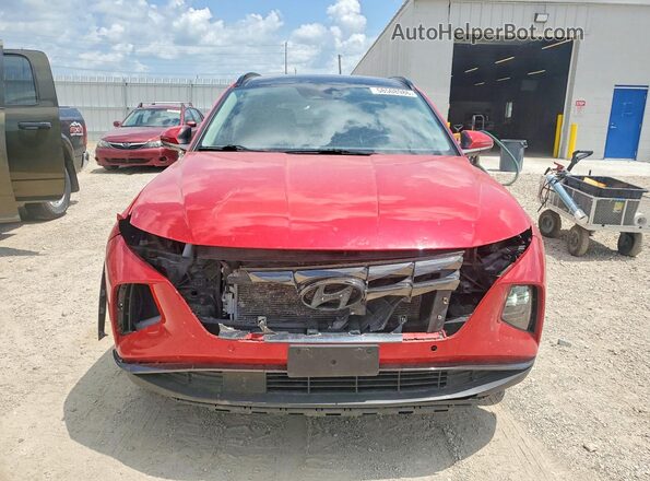 5NMJECAE3PH173135 2023 HYUNDAI TUCSON Red წინა ხედი