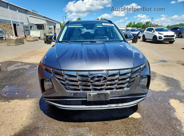 5NMJECAE4NH013133 2022 HYUNDAI TUCSON Gray Vista frontal