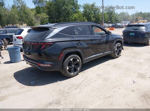 5NMJECAE4NH134549 2022 HYUNDAI TUCSON Black Trasero derecho