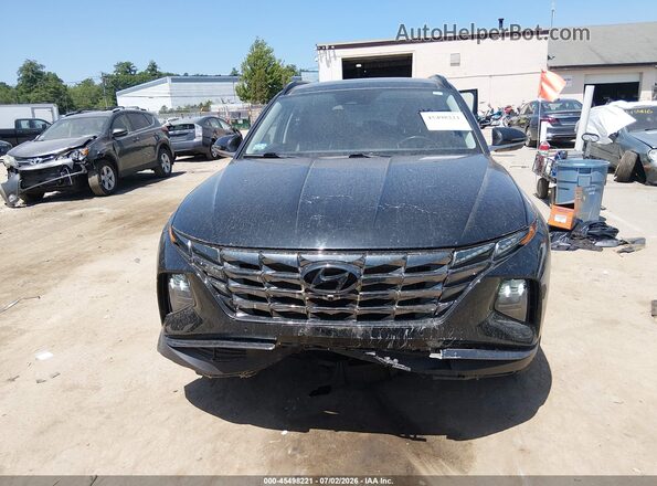 5NMJECAE4NH134549 2022 HYUNDAI TUCSON Black Vista del cuadro de instrumentos
