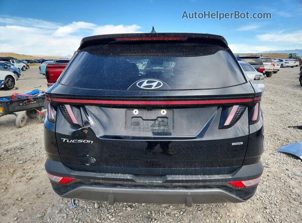 5NMJECAE4PH266178 2023 HYUNDAI TUCSON Black Հետևի տեսք
