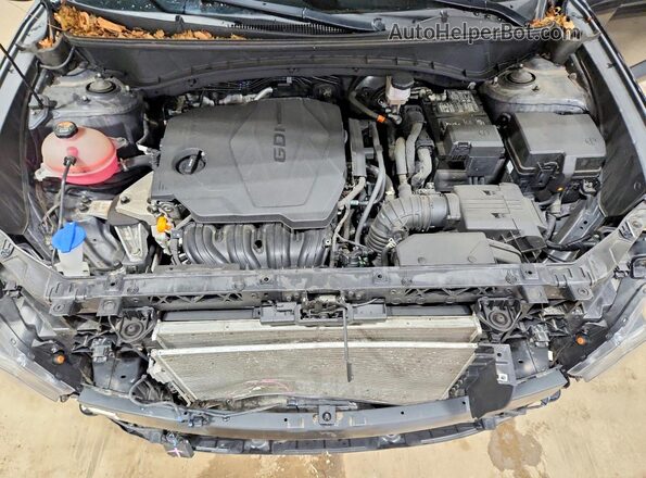 5NMJECAE5NH106002 2022 HYUNDAI TUCSON Blue Շարժիչի բաժամունքի տեսք