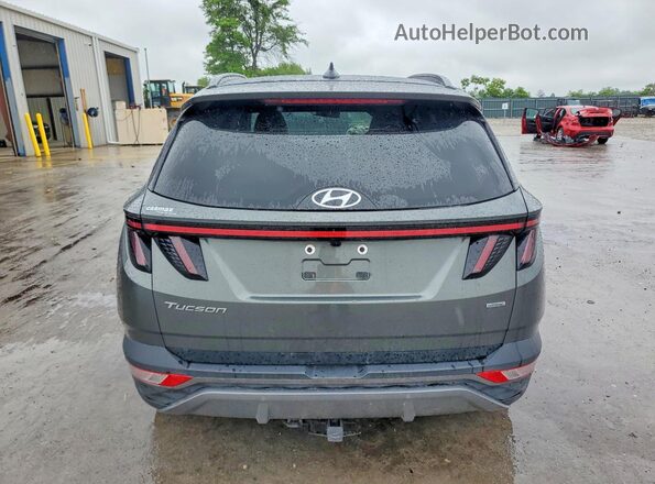5NMJECAE5PH175436 2023 HYUNDAI TUCSON Gray Widok z tyłu