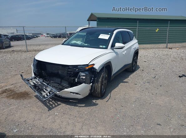 5NMJECAE5PH233805 2023 HYUNDAI TUCSON White Передня ліва чверть