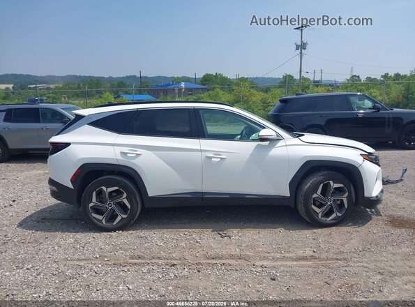 5NMJECAE5PH233805 2023 HYUNDAI TUCSON White Вид задньої частини салону