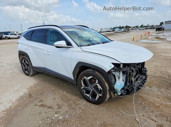 5NMJECAE6NH046750 2022 HYUNDAI TUCSON Белый Передняя правая четверть