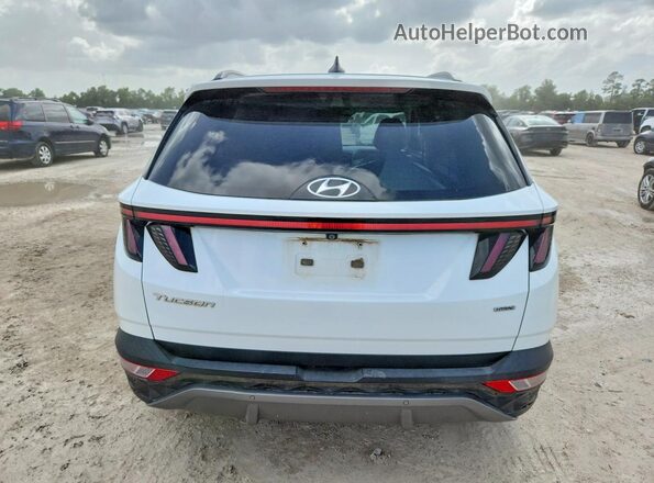 5NMJECAE6NH046750 2022 HYUNDAI TUCSON Белый Вид сзади