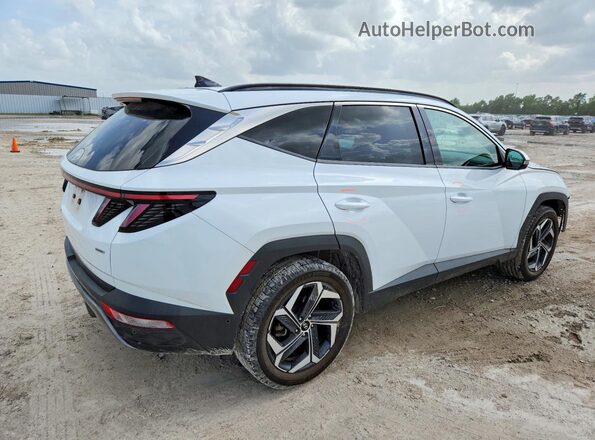 5NMJECAE6NH046750 2022 HYUNDAI TUCSON Белый Задняя правая четверть