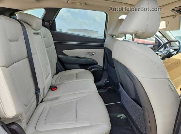 5NMJECAE6NH046750 2022 HYUNDAI TUCSON Белый Вид задних сидений