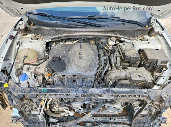 5NMJECAE6NH046750 2022 HYUNDAI TUCSON Белый Вид задней части салона