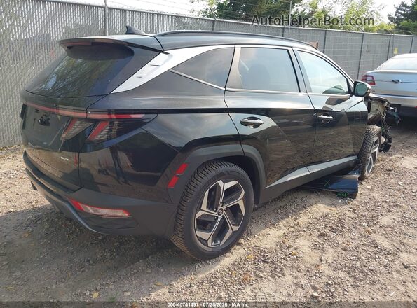 5NMJECAE6NH052922 2022 HYUNDAI TUCSON Black Rear right