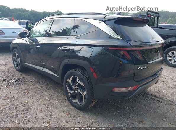 5NMJECAE6NH052922 2022 HYUNDAI TUCSON Black Rear left