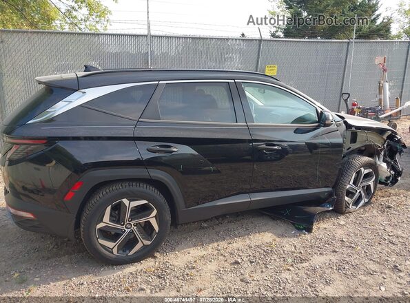 5NMJECAE6NH052922 2022 HYUNDAI TUCSON Black 360 interior view