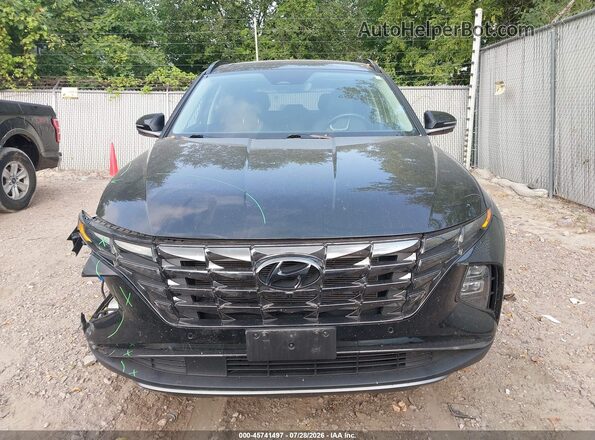 5NMJECAE6NH052922 2022 HYUNDAI TUCSON Black Rear interior view