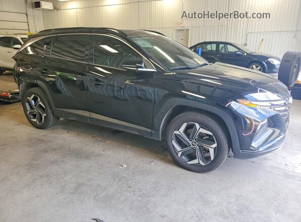 5NMJECAE6NH074628 2022 HYUNDAI TUCSON Black Delantero derecho