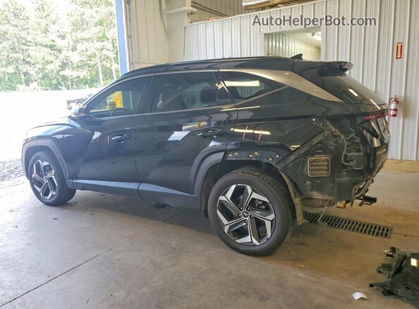 5NMJECAE6NH074628 2022 HYUNDAI TUCSON Black Trasero izquierdo