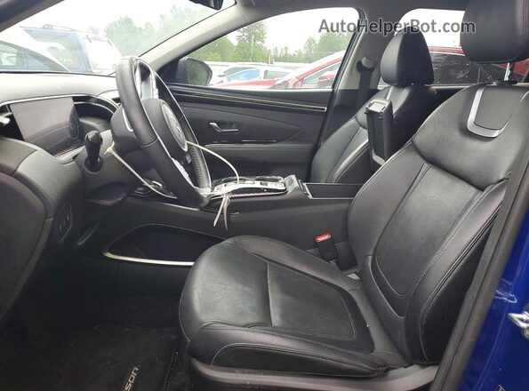 5NMJECAE6PH167975 2023 HYUNDAI TUCSON Blue წინა სალონის ხედი